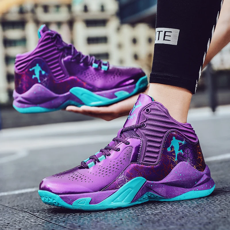 Brand Mens Basketball Shoes High Quality Boys Basketball Sneakers Sport Shoes Air Cushion Training Ankle Boots Athletic Footwear 
Brand Mens Basketball Shoes High Quality Boys Basketball Sneakers Sport Shoes Air Cushion Training Ankle Boots Athletic Footwear