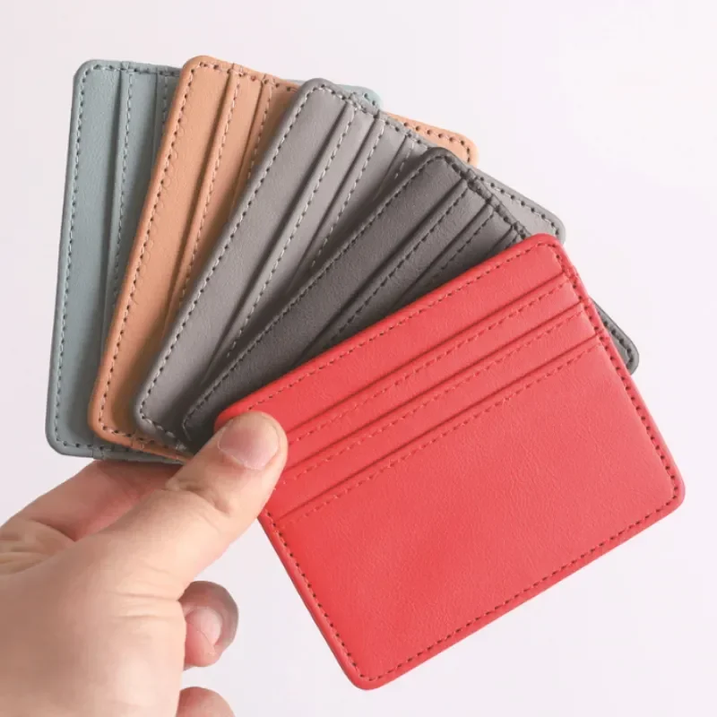 Pu leather ID Card Holder Candy Color Bank Credit Card Box Multi Slot Slim Case Wallet Women Men Business Card Cover
Pu leather ID Card Holder Candy Color Bank Credit Card Box Multi Slot Slim Case Wallet Women Men Business Card Cover