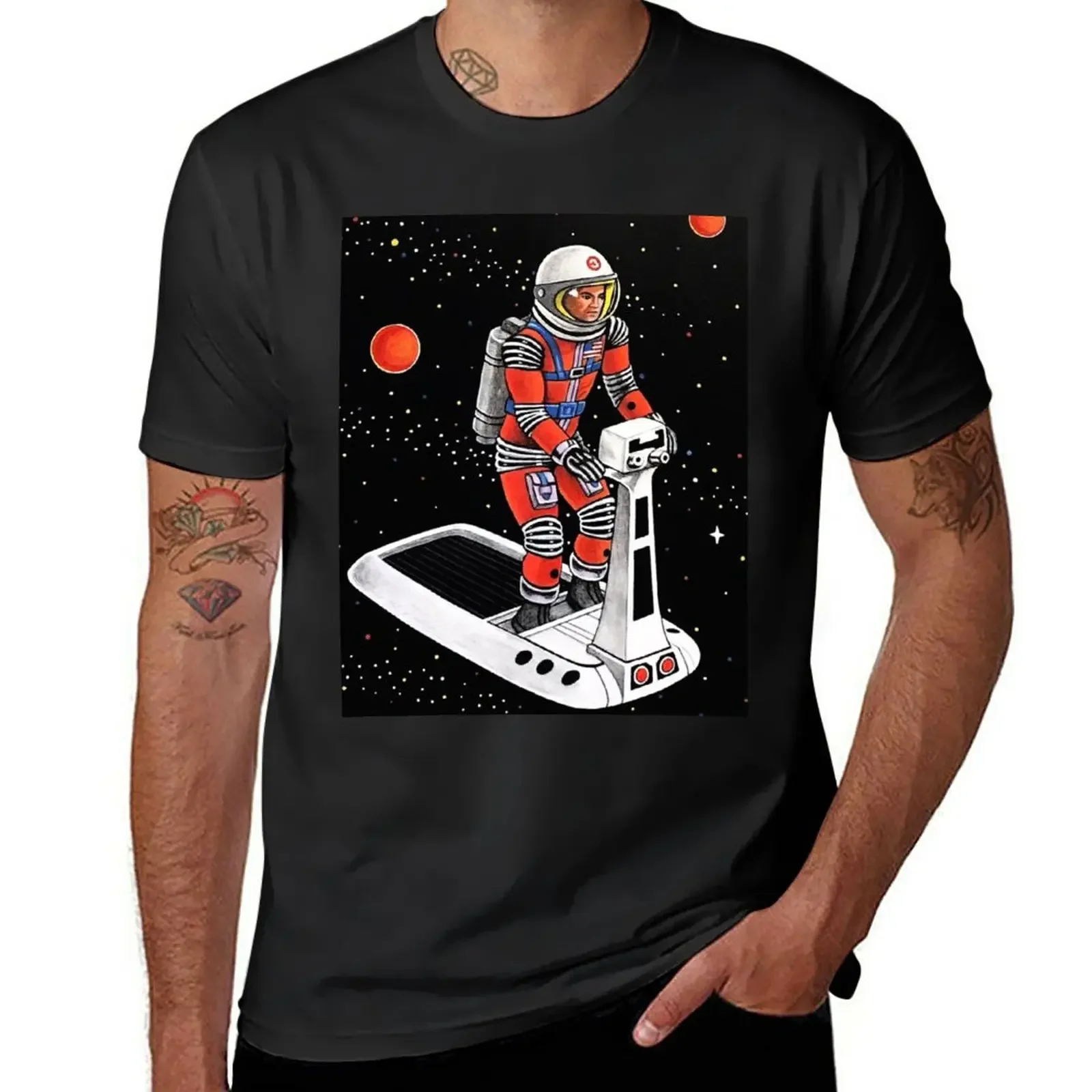 

MAJOR MATT MASON SPACE SLED T-Shirt sports fans new edition black t shirts for men