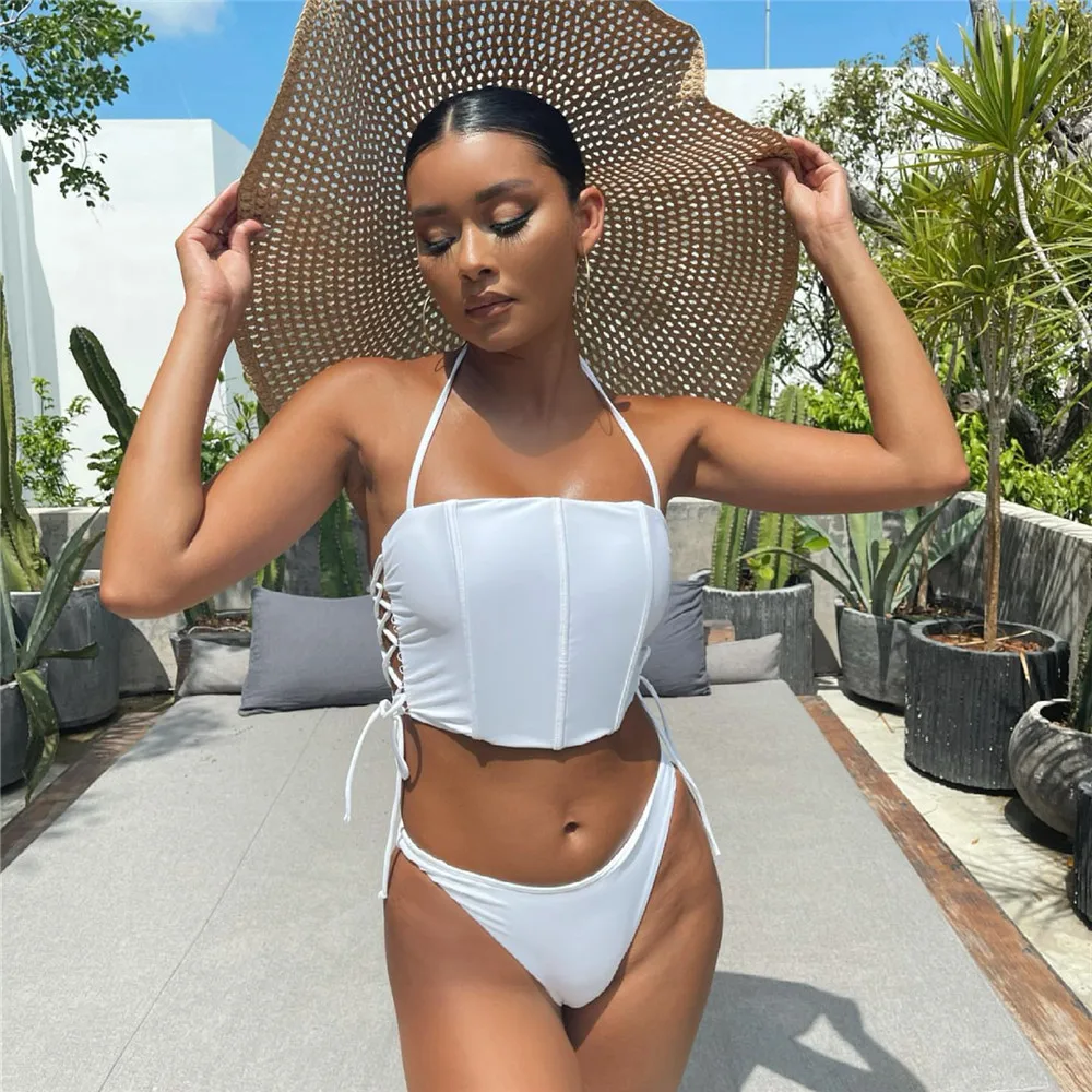 Summer 2023 Women's Swimsuit Two-piece Set Bath Clothing Tankini Swimsuit Women Fashion Beach Outfits For Women Bikinis
Summer 2023 Women's Swimsuit Two-piece Set Bath Clothing Tankini Swimsuit Women Fashion Beach Outfits For Women Bikinis