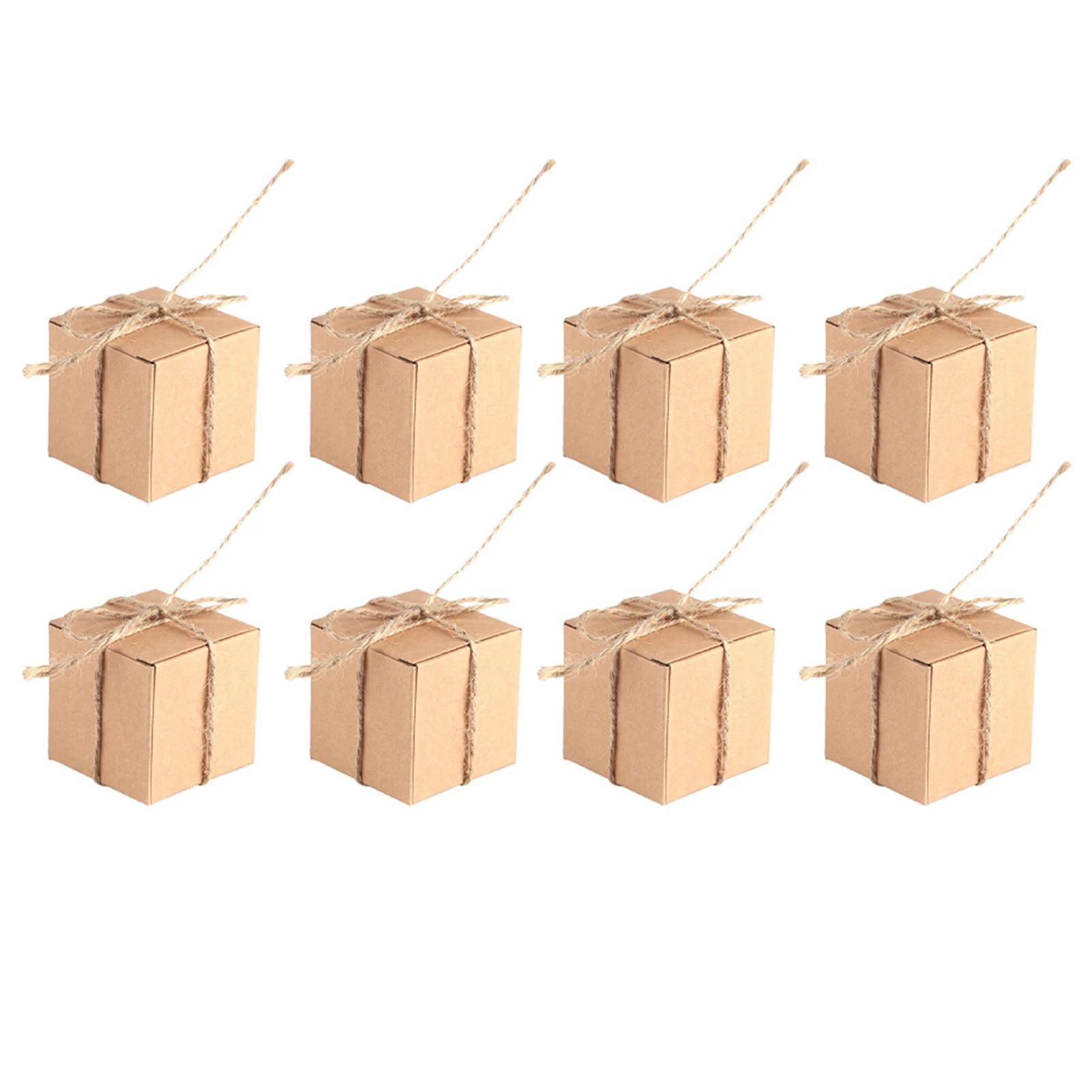 50PCS Brown Kraft Paper Square Wedding Favor Candy Chocolate Gift Party Supply Boxes 
50PCS Brown Kraft Paper Square Wedding Favor Candy Chocolate Gift Party Supply Boxes