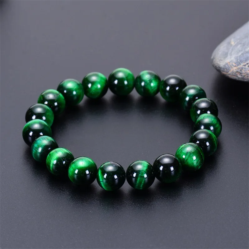 High Quality Natural Green Tiger Eye Stone Bracelet Men Handmade Beaded Tiger Eye Stone Bracelet Lovers Energy Balance Jewelry
High Quality Natural Green Tiger Eye Stone Bracelet Men Handmade Beaded Tiger Eye Stone Bracelet Lovers Energy Balance Jewelry