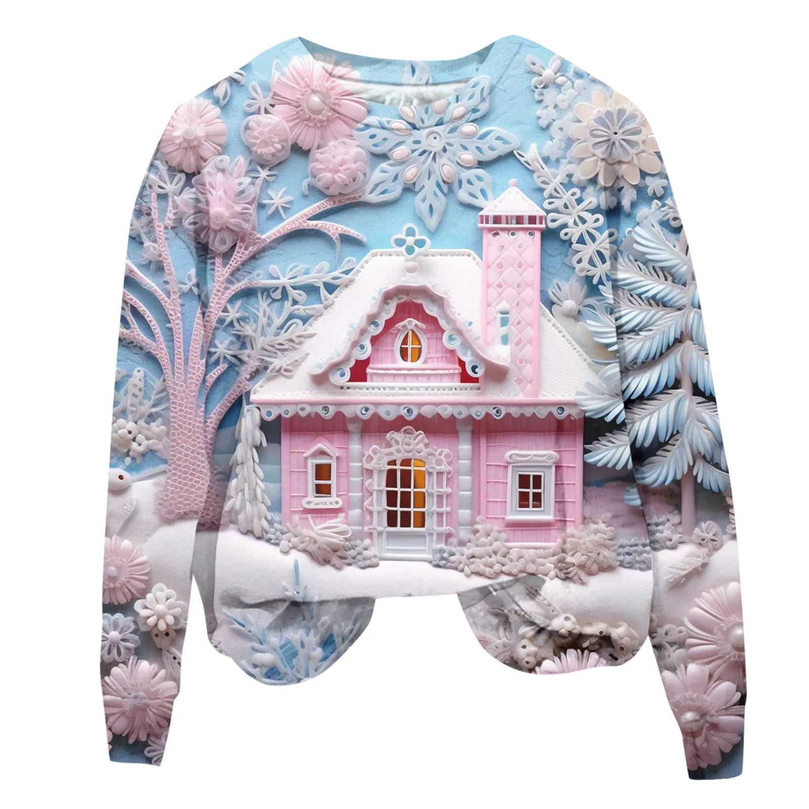 Women’s tops Casual Christmas 3d print Long Sleeve Pullover Ladies Xmas theme Print Sweatshirt Tops Plus Size Clothing 2023
Women’s tops Casual Christmas 3d print Long Sleeve Pullover Ladies Xmas theme Print Sweatshirt Tops Plus Size Clothing 2023
