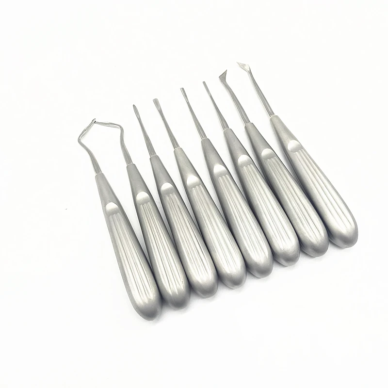 8pcs/set den tal equipment Tooth Luxating Root Elevators Coupland Elevator
8pcs/set den tal equipment Tooth Luxating Root Elevators Coupland Elevator