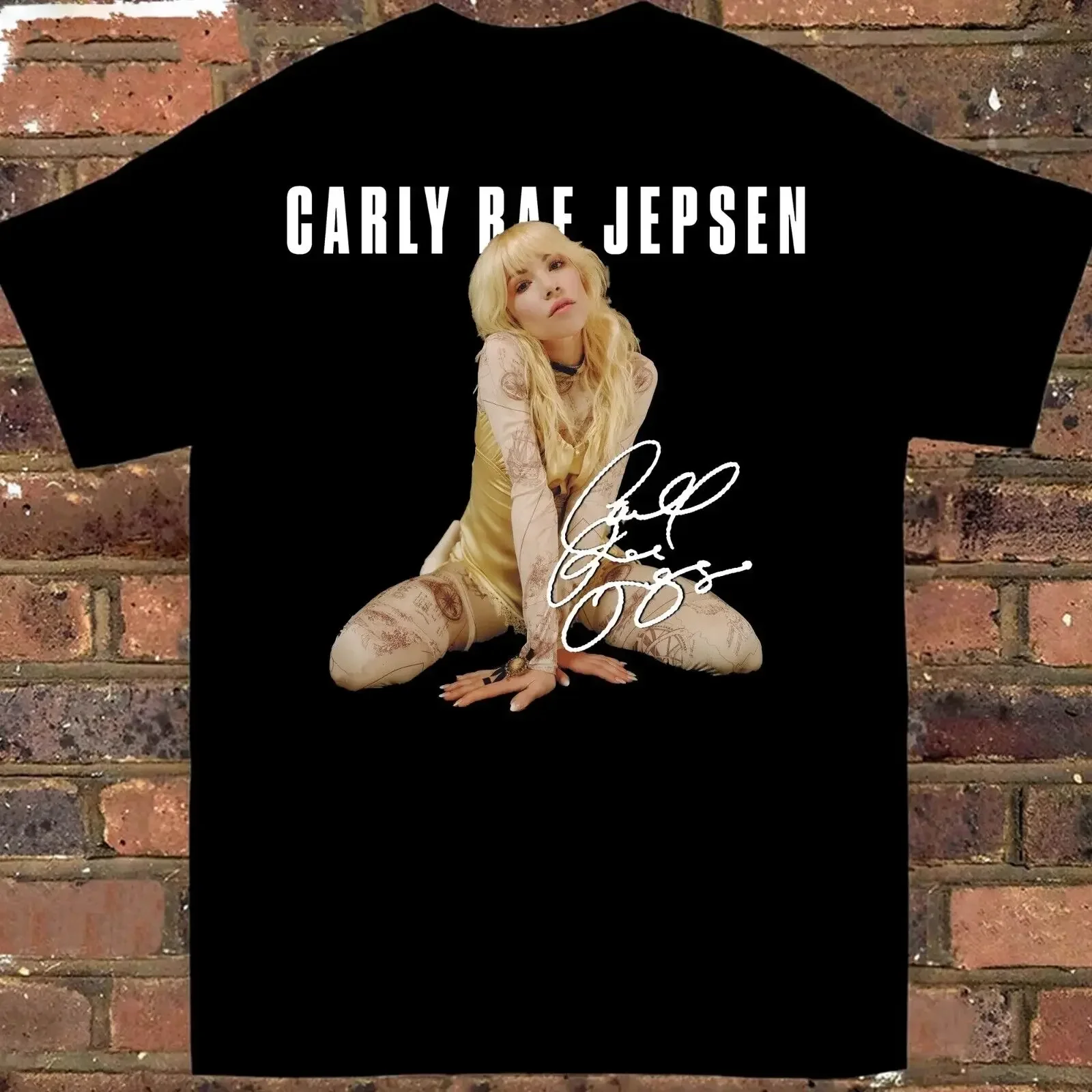Редкая Carly Rae Jepsen подписная хлопковая черная фоторубашка 1N155 4 с длинными рукавами
Редкая Carly Rae Jepsen подписная хлопковая черная фоторубашка 1N155 4 с длинными рукавами