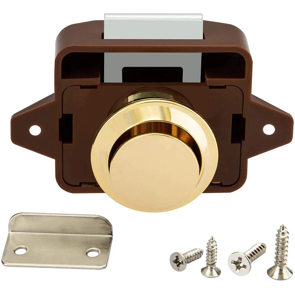 Camper Car Push Lock Diameter RV Caravan Boat Motor Home Cabinet Drawer Latch Button Locks Furniture Hardware
Camper Car Push Lock Diameter RV Caravan Boat Motor Home Cabinet Drawer Latch Button Locks Furniture Hardware