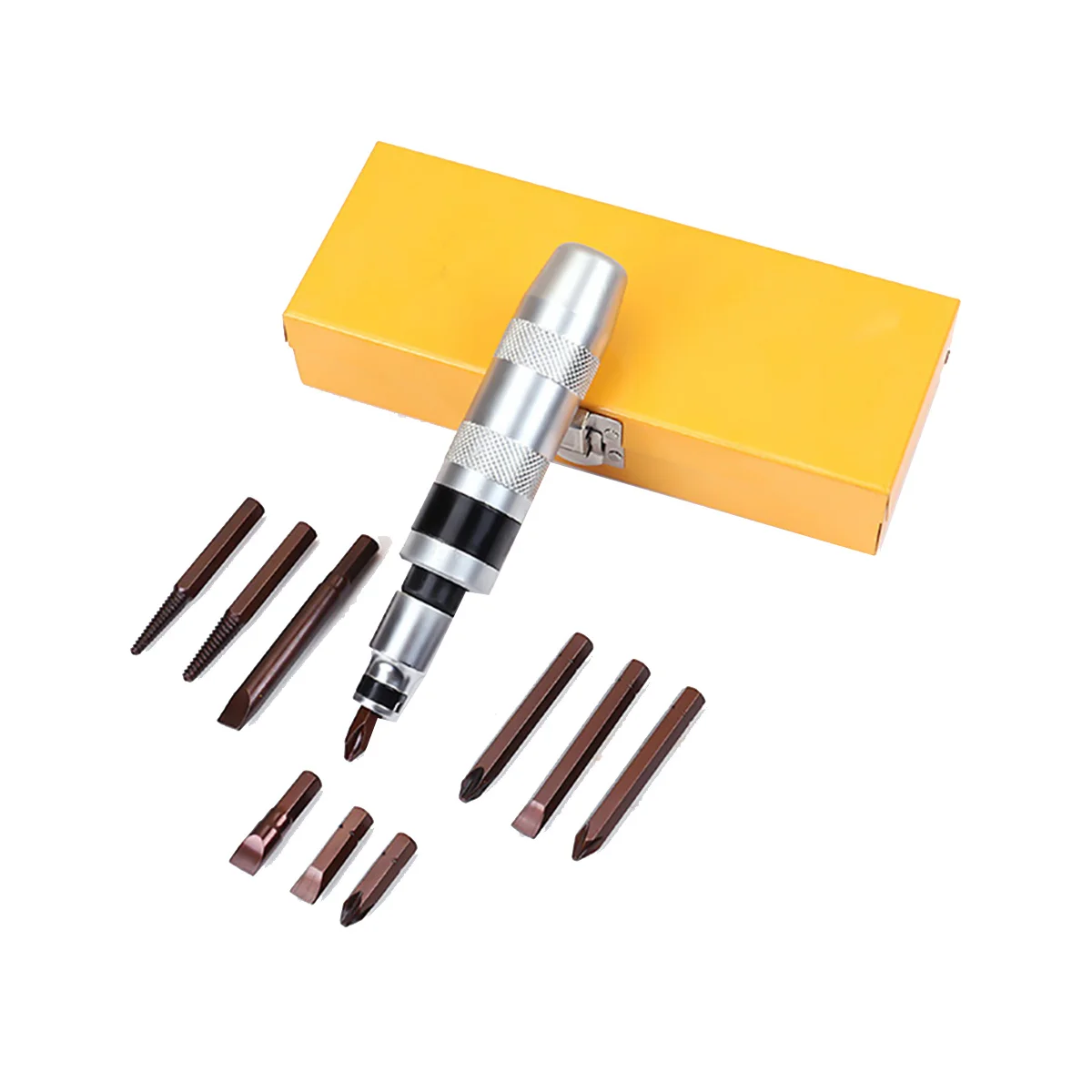 Impact Screwdriver Set 12Pcs Heavy Duty Shock Screw Driver Bit Set Chisel Bit Industrial Grade Multifunctional
Impact Screwdriver Set 12Pcs Heavy Duty Shock Screw Driver Bit Set Chisel Bit Industrial Grade Multifunctional