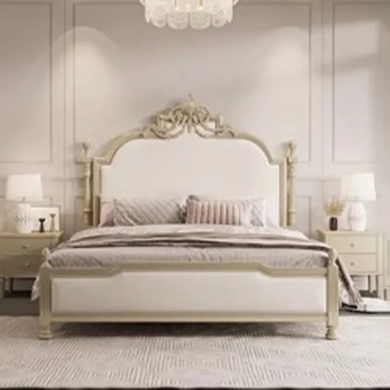 European Bed Double Royal Modern Whitr Wood Bed Girl Headboard Double Wood Sleeping Letti Matrimoniali Bedroom Furniture
European Bed Double Royal Modern Whitr Wood Bed Girl Headboard Double Wood Sleeping Letti Matrimoniali Bedroom Furniture