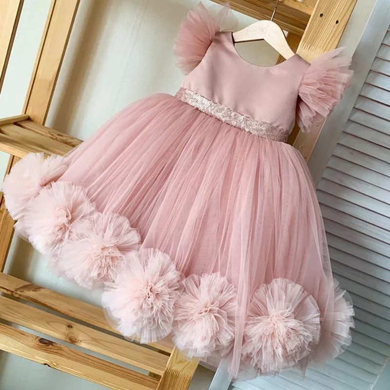 New Pink Ruffles Flower Girls Dresses for Weddings Party Children Skirt Tiered Kids Photoshoot Baby Shower Gowns Hand Made
New Pink Ruffles Flower Girls Dresses for Weddings Party Children Skirt Tiered Kids Photoshoot Baby Shower Gowns Hand Made
