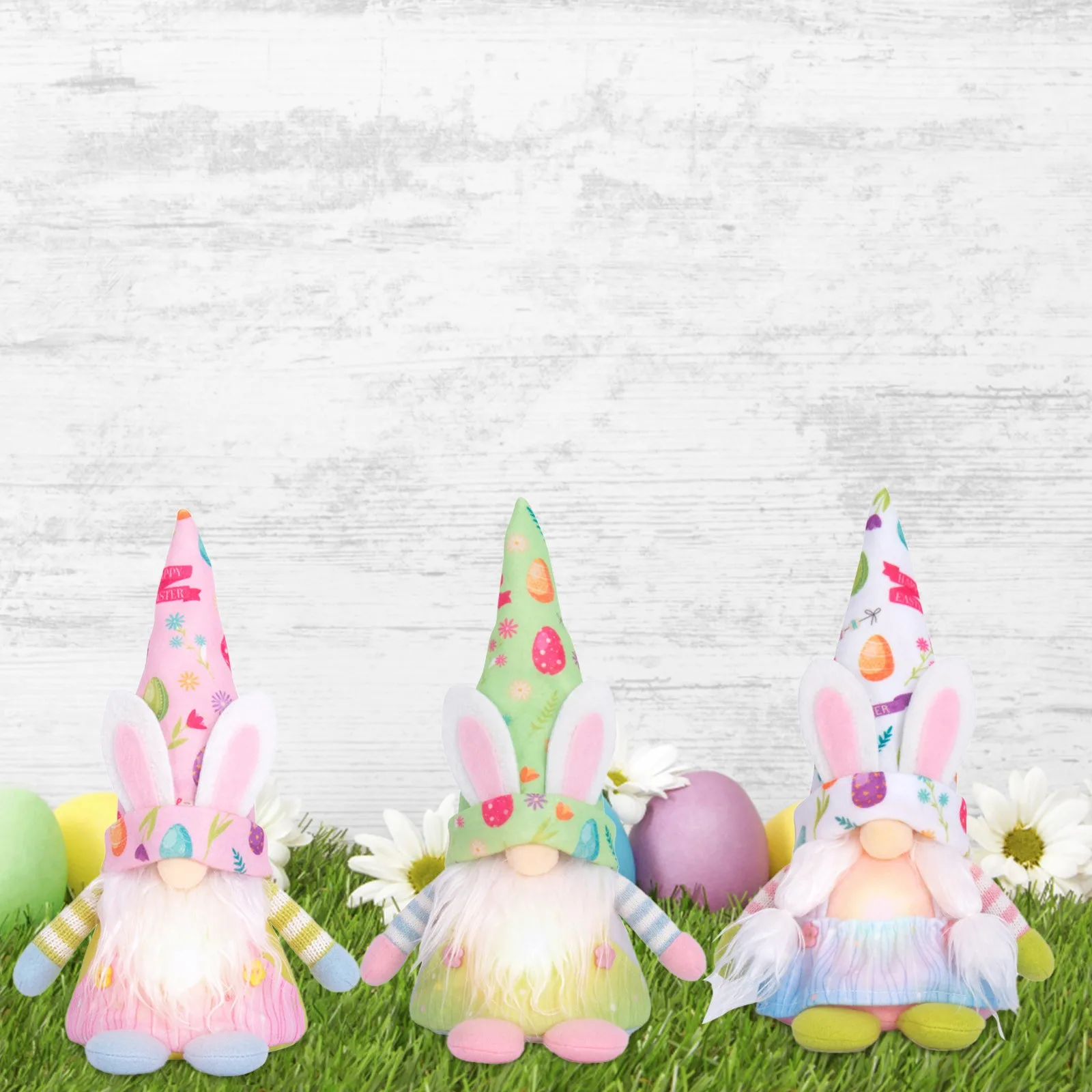 

Easter Faceless Dwarf Decoration Ornaments Rabbit Plush Doll Cute Plush Toy Decorations Room Desktop Standing Post Kid Gift 2022