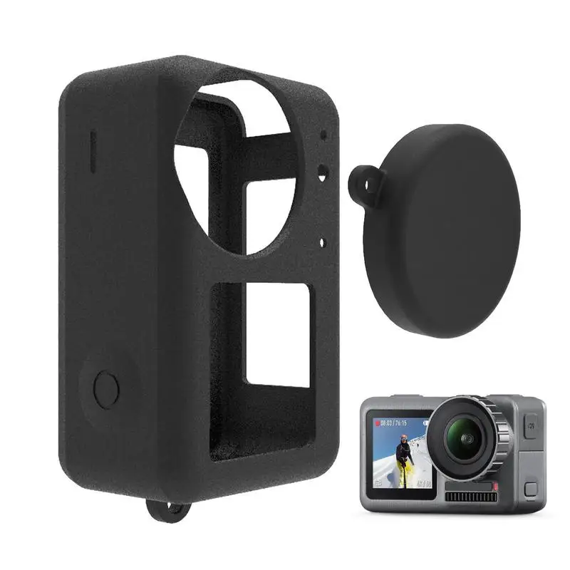 Action Camera Silicone Case With Anti-slip Properties Good Protection Lens Cover Completely Wraps Camera For DJI Osmo Action3/4
Action Camera Silicone Case With Anti-slip Properties Good Protection Lens Cover Completely Wraps Camera For DJI Osmo Action3/4