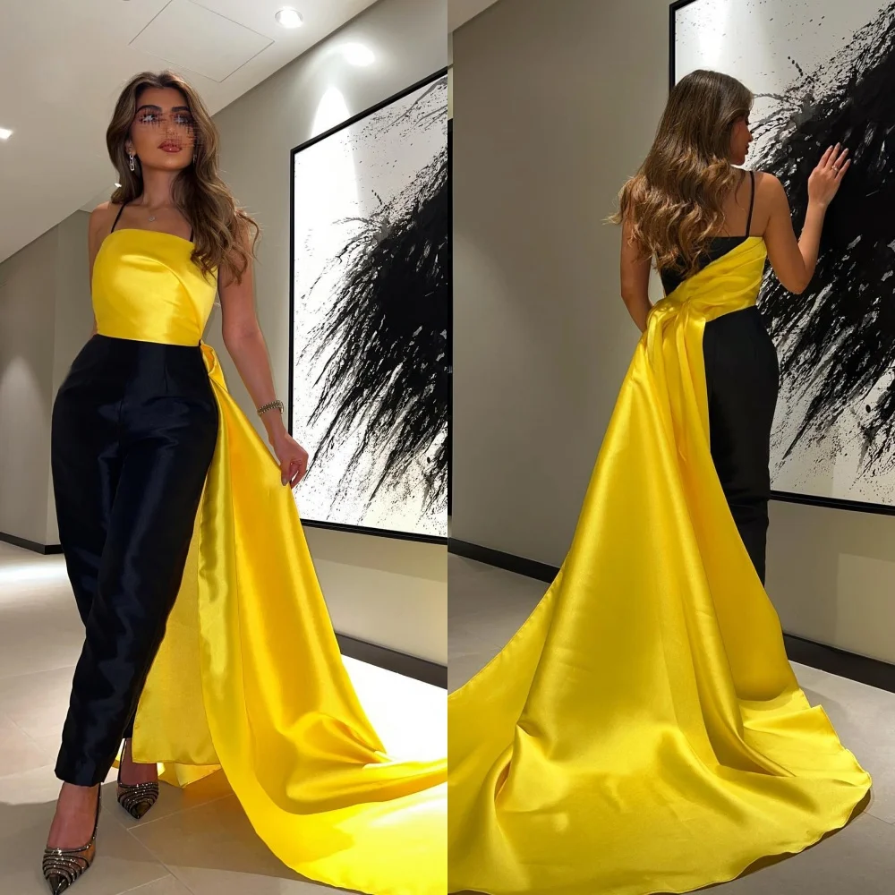 Simple Spaghetti Strap Mermaid Evening Dresses Knot Satin Formal Occasion Gown party dresses вечернее платье فستان на вып
Simple Spaghetti Strap Mermaid Evening Dresses Knot Satin Formal Occasion Gown party dresses вечернее платье فستان на вып