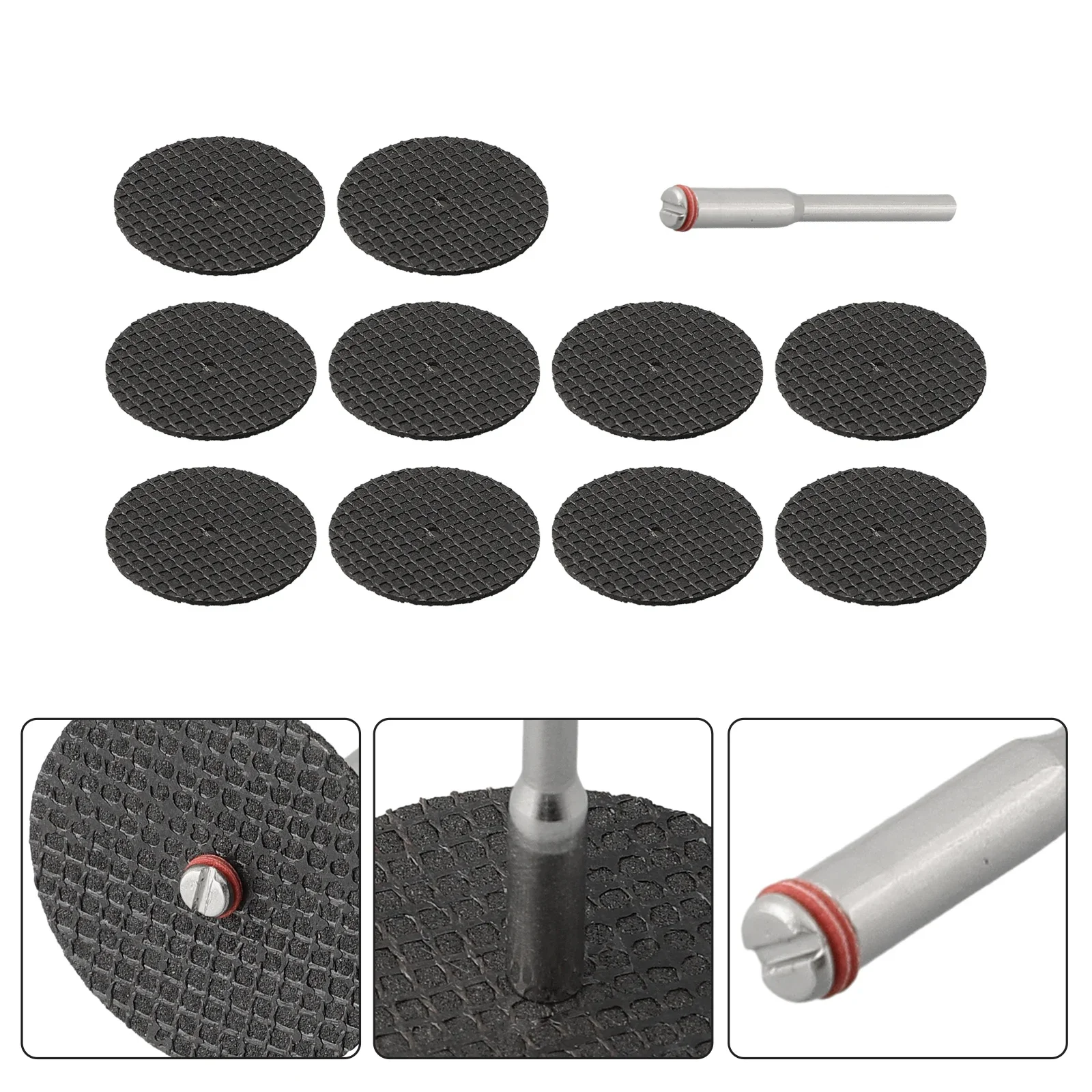Pratical Cutting Disc Saw Blade 1 (mm) Thickness 11*/set 32/38MM Black Circular Grinder Metal For Cutting Brick
Pratical Cutting Disc Saw Blade 1 (mm) Thickness 11*/set 32/38MM Black Circular Grinder Metal For Cutting Brick