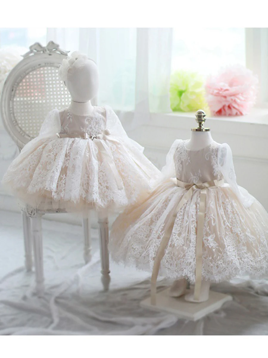 Flower Girls Dress Birthday Luxury Court Style Sweetheart Sleeveless Ball Gown Knee Length Princess Lace Dress
Flower Girls Dress Birthday Luxury Court Style Sweetheart Sleeveless Ball Gown Knee Length Princess Lace Dress