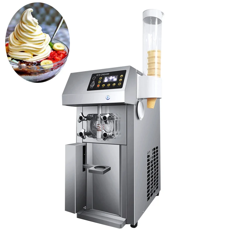 PBOBP 110V 220V Commercial Soft Ice Cream Machine Electric Large Capacity 3 Flavors
PBOBP 110V 220V Commercial Soft Ice Cream Machine Electric Large Capacity 3 Flavors
