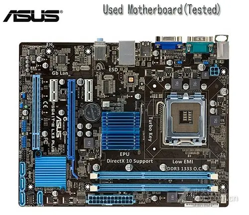 ASUS P5G41T-M LX3 Plus original motherboard mainboard DDR3 LGA 775 USB2.0 VGA 18GB G41 used desktop motherboards
ASUS P5G41T-M LX3 Plus original motherboard mainboard DDR3 LGA 775 USB2.0 VGA 18GB G41 used desktop motherboards