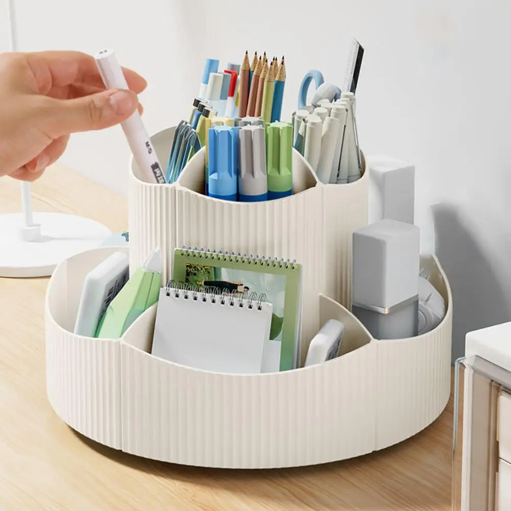 Pen Holder for Pencils Pens Rulers Etc Capacity Rotating Pen Holder Makeup Organizer for Home Office Desktop Stationery Storage
Pen Holder for Pencils Pens Rulers Etc Capacity Rotating Pen Holder Makeup Organizer for Home Office Desktop Stationery Storage
