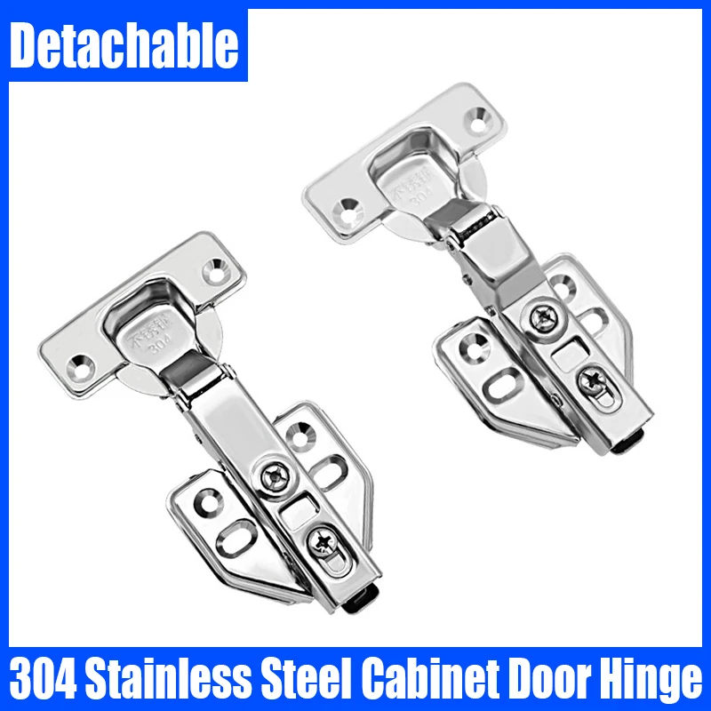 1PCS Detachable 304 Stainless Steel Cabinet Door Hinge Hydraulic Damper Buffer Soft Close Quiet Wardrobe Door Concealed Hinges
1PCS Detachable 304 Stainless Steel Cabinet Door Hinge Hydraulic Damper Buffer Soft Close Quiet Wardrobe Door Concealed Hinges