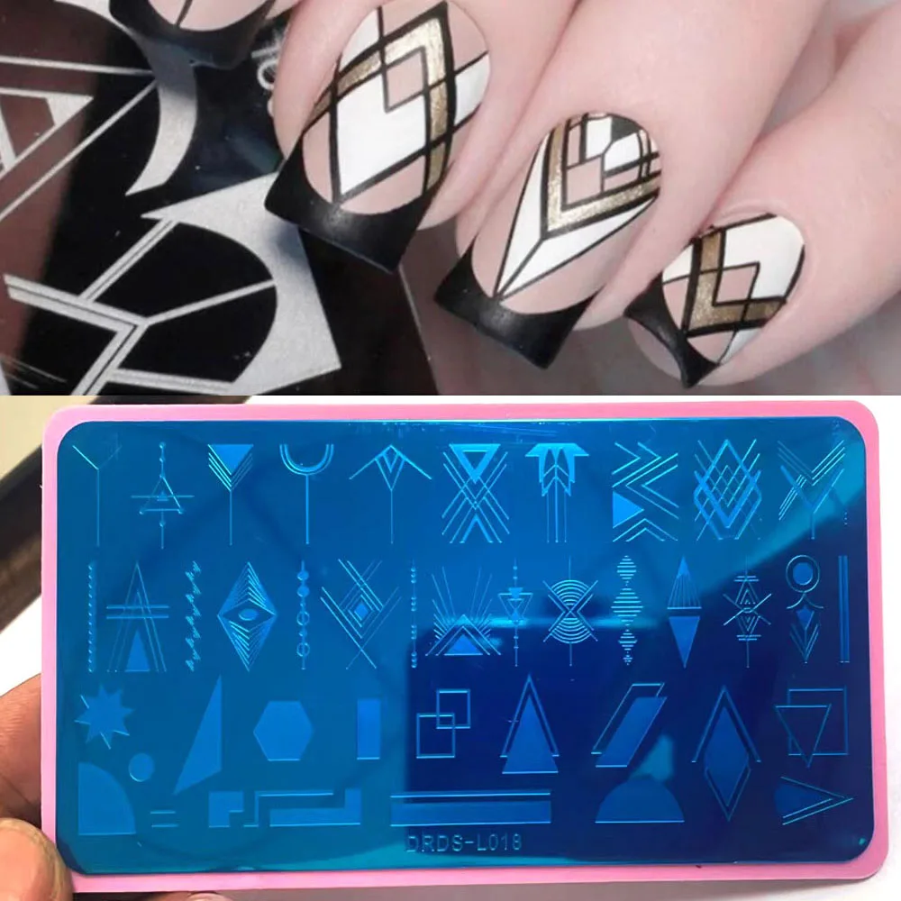6×12cm Swirl French Line Nail Stamping Plates French Tip Nail Stamp Plate Geometric Wave Stripes Snake Flower Nail Art Stamper
6×12cm Swirl French Line Nail Stamping Plates French Tip Nail Stamp Plate Geometric Wave Stripes Snake Flower Nail Art Stamper