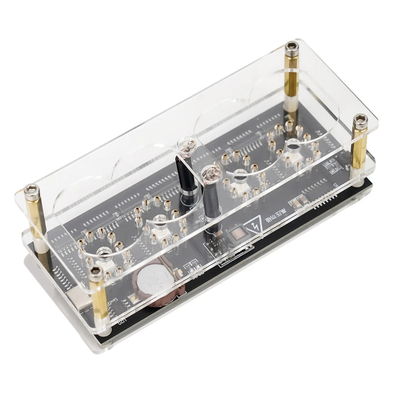 New Practical Digital Clock Digital Clock - Light Display Time Date High Grade Acrylic - Glow Tube Nixie Clock
New Practical Digital Clock Digital Clock - Light Display Time Date High Grade Acrylic - Glow Tube Nixie Clock
