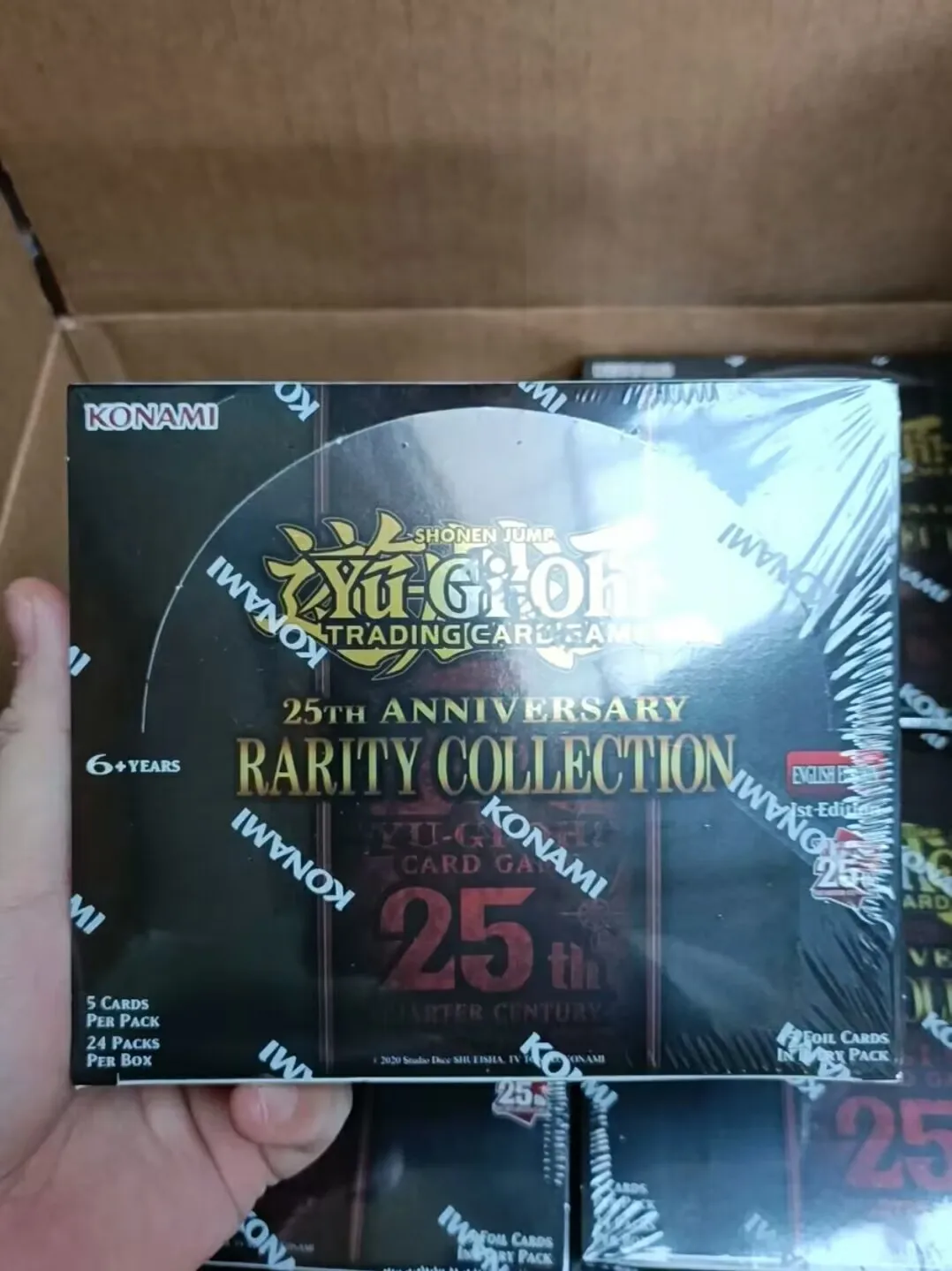 

Duel Monsters YuGiOh English Edition 25th Anniversary Rarity Collection Booster Box Sealed 1st Edition TCG