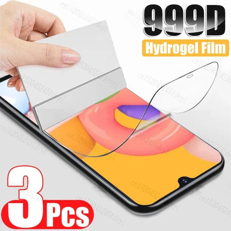 

3PCS Hydrogel Film Screen Protector For OPPO A78 A98 A97 A95 A94 A74 4G A76 A54 A16 A16K A96 A17 A15 A73 A53 A93 A72