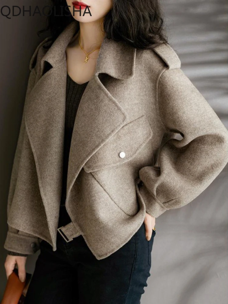 Women's Winter Jacket Outerwear Loose Casual Korean Fashion Elegant Long Sleeve Top Tweed Coat Women 2023 Woman Clothing Trend
Women's Winter Jacket Outerwear Loose Casual Korean Fashion Elegant Long Sleeve Top Tweed Coat Women 2023 Woman Clothing Trend