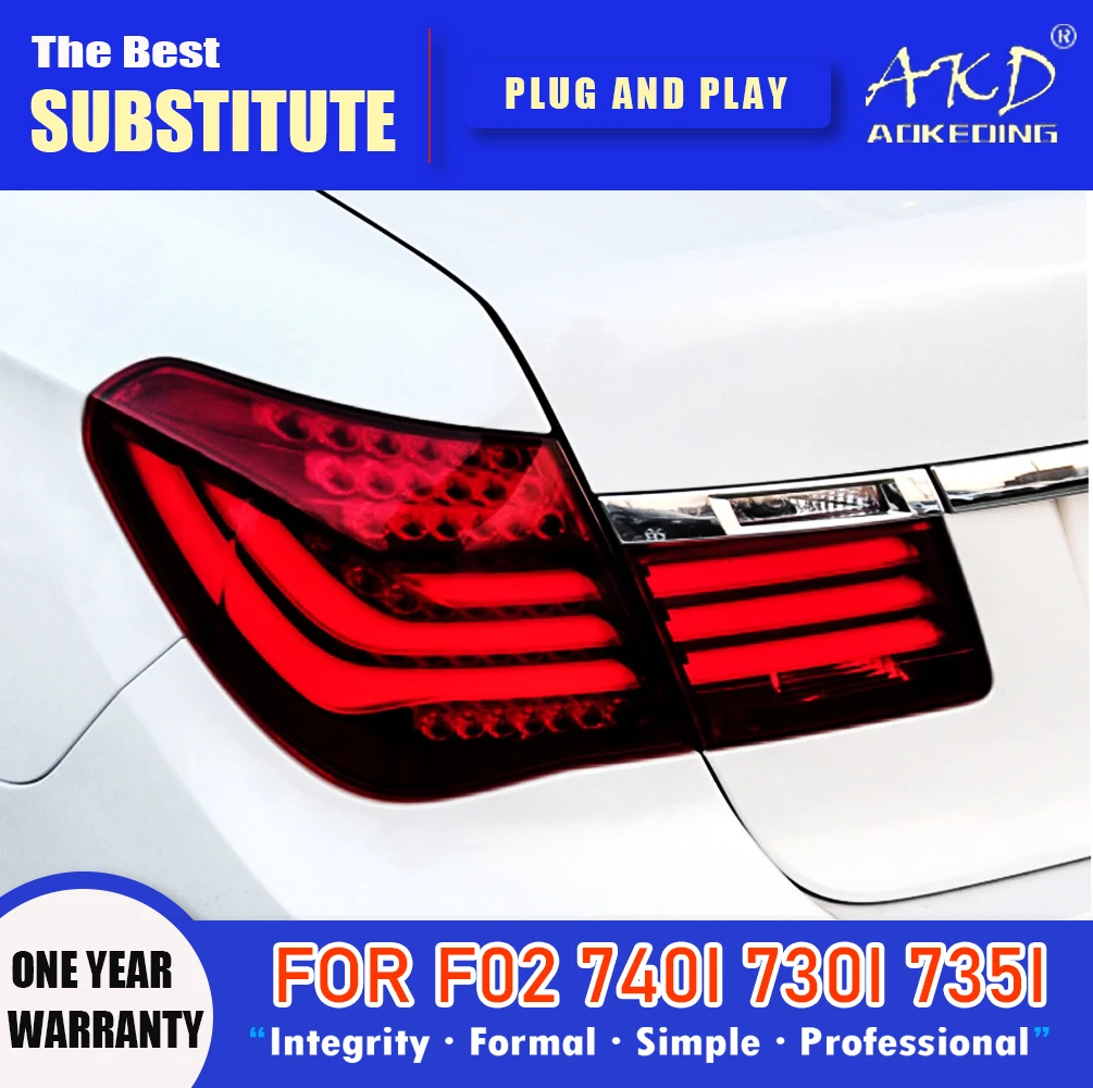 AKD Tail Lamp for BMW F02 LED Tail Light 2008-2014 730I 740I 760I Fog Brake Turn Signal Automotive Accessories
AKD Tail Lamp for BMW F02 LED Tail Light 2008-2014 730I 740I 760I Fog Brake Turn Signal Automotive Accessories