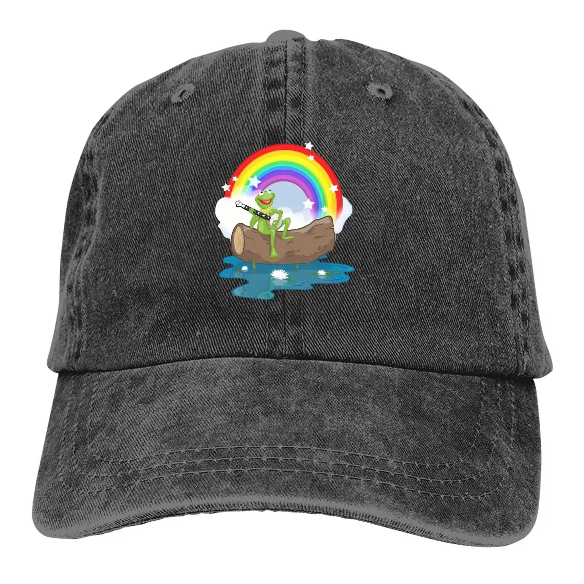 Бейсболка The Rainbow Connection, мужские головные уборы, женские кепки с защитой козырька, Снэпбэк Кепка с забавной лягушкой 
Бейсболка The Rainbow Connection, мужские головные уборы, женские кепки с защитой козырька, Снэпбэк Кепка с забавной лягушкой