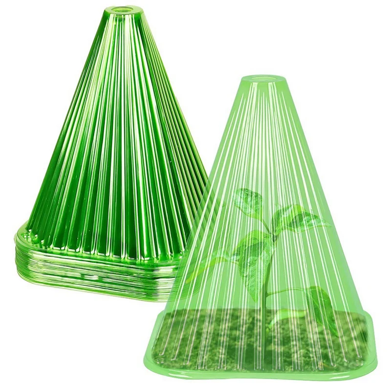 30 Pcs Garden Cloches For Plants, Reusable Bell Plant Cover, Plant Covers Protectors From Animals Snails 7.7In Dx8.7In H 
30 Pcs Garden Cloches For Plants, Reusable Bell Plant Cover, Plant Covers Protectors From Animals Snails 7.7In Dx8.7In H