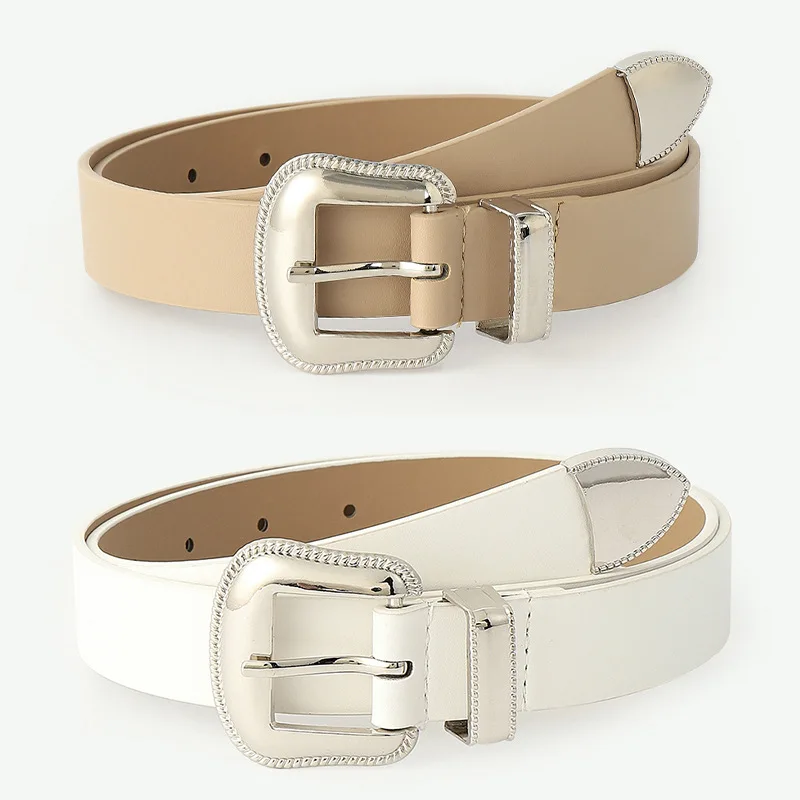 ZLY 2022 New Fashion Belt Women Men Versatile PU Leather Material Alloy Silver Metal Buckle Jeans Coat Unisex Style Luxury Belt
ZLY 2022 New Fashion Belt Women Men Versatile PU Leather Material Alloy Silver Metal Buckle Jeans Coat Unisex Style Luxury Belt