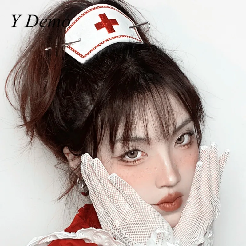 Y Demo Y2k Gothic Cross Embroidery Pu Leather Women's Hair Sticks Punk Rock Hair Accessory
Y Demo Y2k Gothic Cross Embroidery Pu Leather Women's Hair Sticks Punk Rock Hair Accessory