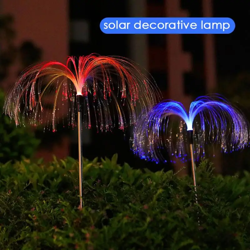 Outdoor Landscape Pathway Light Decorative 7 Colors/warm Lights Patio Villa Yard Decor Outdoor Lawn Lights Fiber Optic Jellyfish
Outdoor Landscape Pathway Light Decorative 7 Colors/warm Lights Patio Villa Yard Decor Outdoor Lawn Lights Fiber Optic Jellyfish