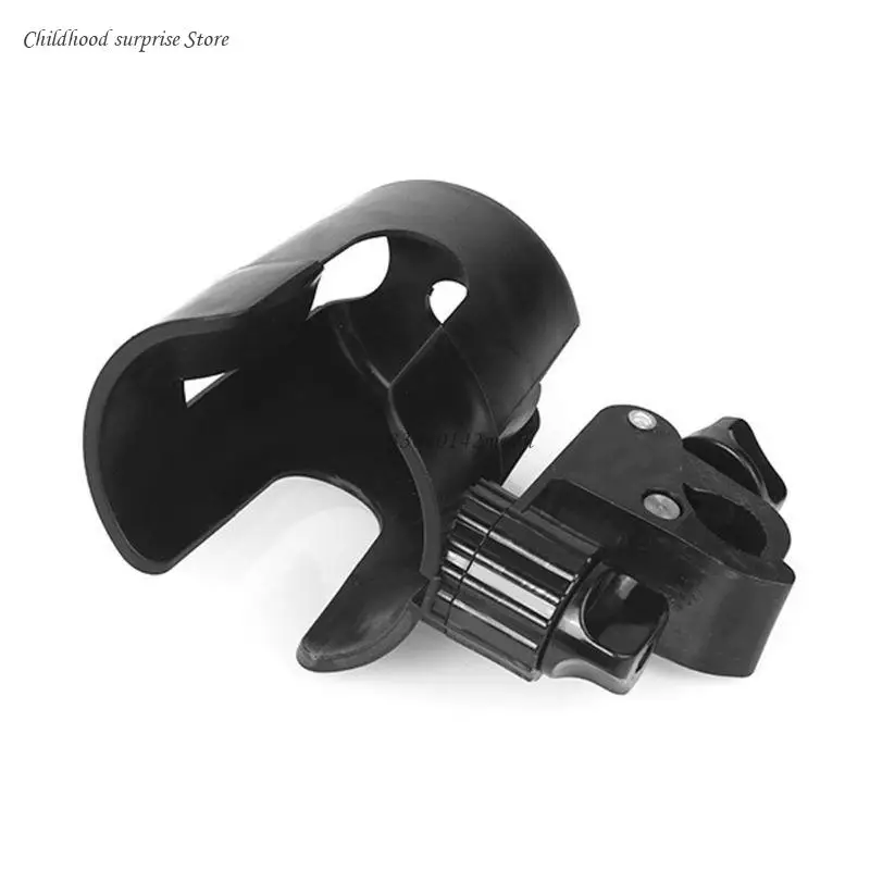 

Baby Carriage Cup Holder Children Bike Cart Bottle Rack 360 Rotatable Stroller Accessory Dropship