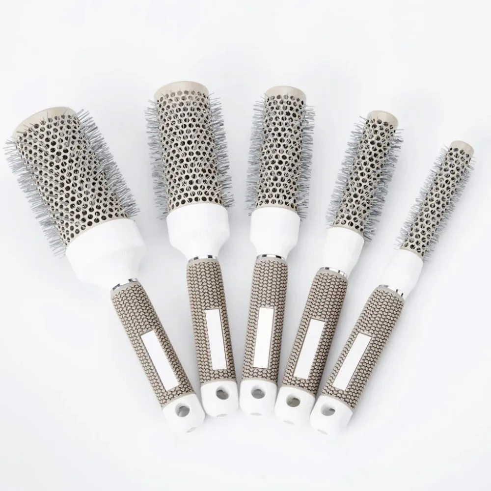 1PC 5 Sizes Professional Salon Styling Round Rolling Hair Comb Curling Hair Brushes Comb Barrel Comb Hairdressing Styling Tool
1PC 5 Sizes Professional Salon Styling Round Rolling Hair Comb Curling Hair Brushes Comb Barrel Comb Hairdressing Styling Tool