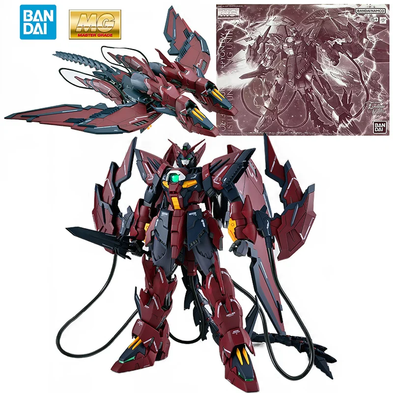 

Bandai PB MG Gundam Epyon EW Sturm Und Drang Unit 1/100 20Cm Anime Original Action Figure Model Kit Assemble Toy Gift Collection