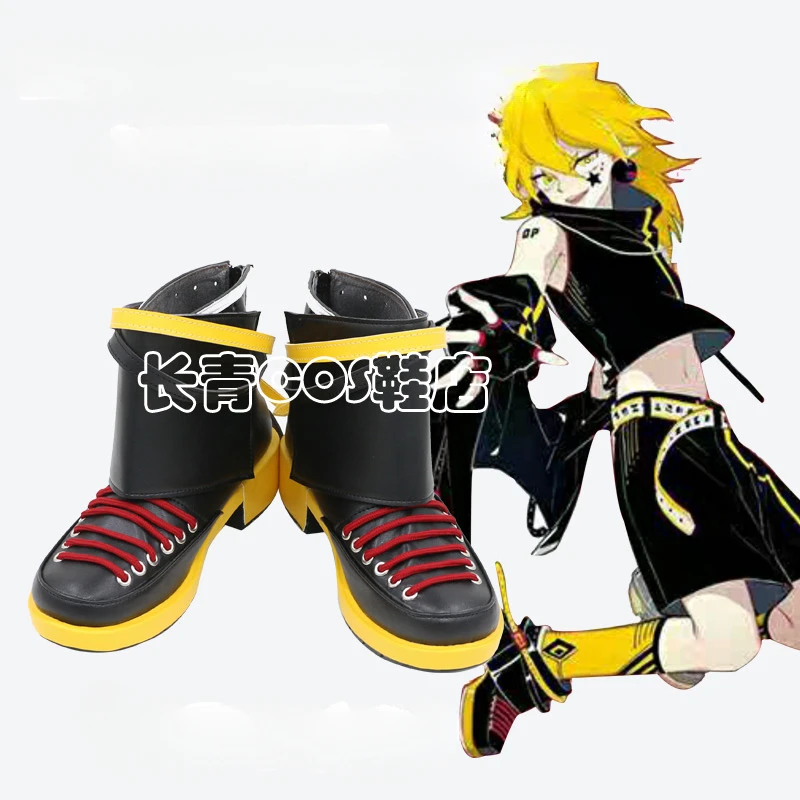 

Anime Godrose AOTU Cosplay Shoes Comic Halloween Carnival Cosplay Costume Prop Cosplay Men Boots Cos Cosplay