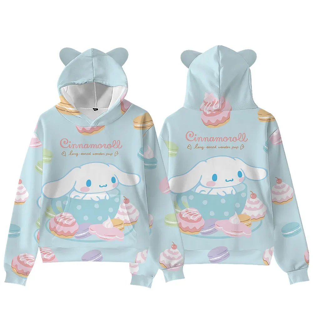 3D New Sanrio Cinnamoroll Sanrio Cat Ears Hooded Digital Printed Hooded Sweatshirt for Adults and Children kids clothes gir
3D New Sanrio Cinnamoroll Sanrio Cat Ears Hooded Digital Printed Hooded Sweatshirt for Adults and Children kids clothes gir