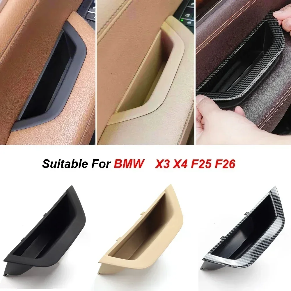 

LHD RHD Interior Driver Side Passenger Door Pull Handle Armrest Panel Cover Trim For BMW X3 X4 F25 F26 2010-2016