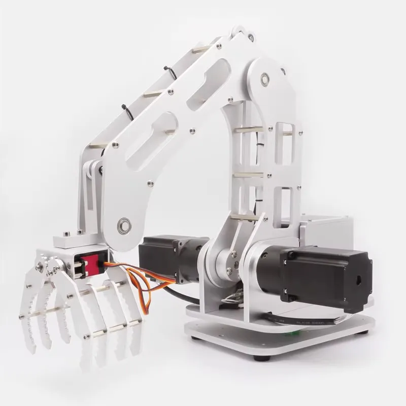 2.5KG PayLoad 4 Axis Industrial Robot Manipulator Claw Gripper Desktop Large Load Arm Handle Multiple Control Modes Automatic 
2.5KG PayLoad 4 Axis Industrial Robot Manipulator Claw Gripper Desktop Large Load Arm Handle Multiple Control Modes Automatic