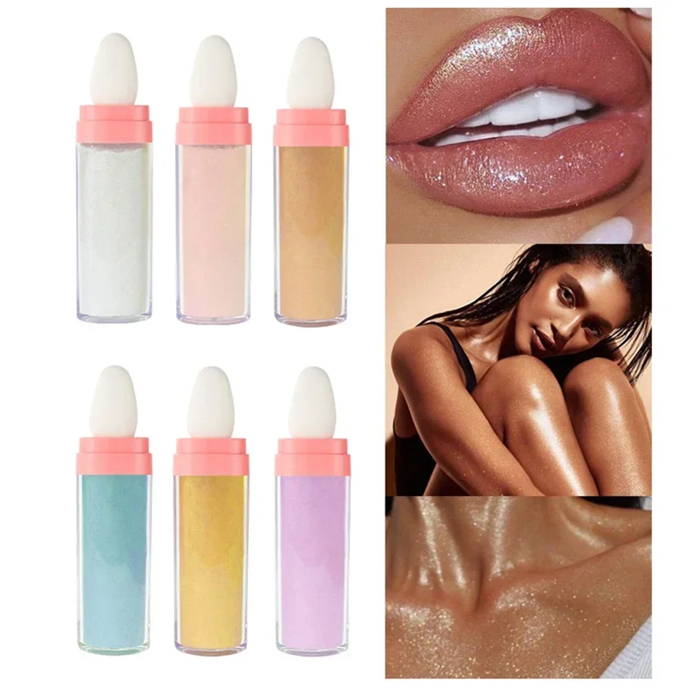 Custom 6 Colors Highlighter Loose Powder Multiple-use Long Lasitng Shimmer Brightening Repairing Body Bulk Makeup Private Label
Custom 6 Colors Highlighter Loose Powder Multiple-use Long Lasitng Shimmer Brightening Repairing Body Bulk Makeup Private Label