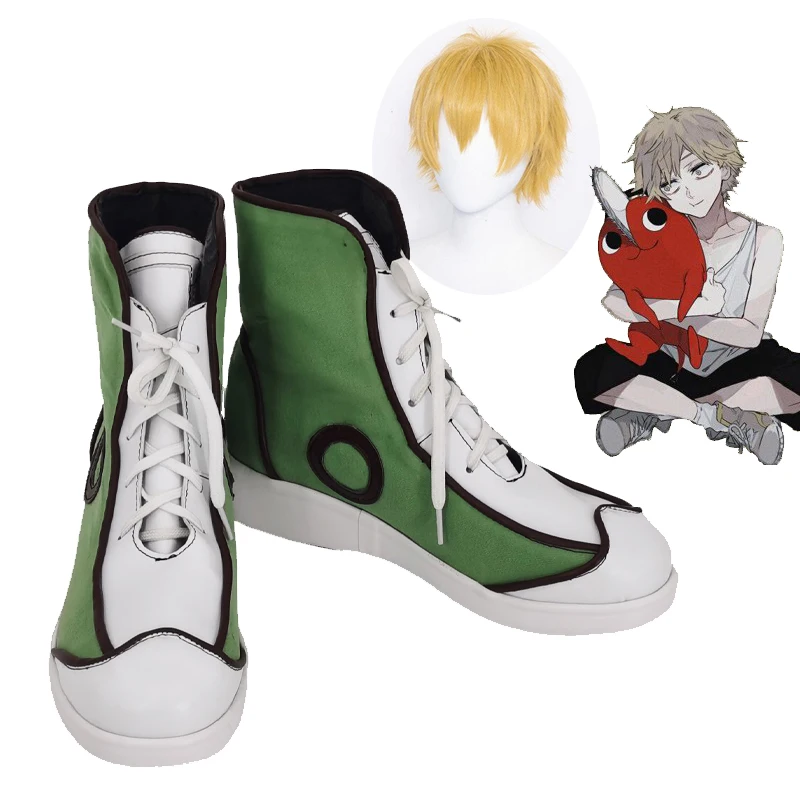 Chainsaw Man Denji Anime Cosplay Shoes Boots Denji Cosplay Golden Wig Hair For Halloween Carnival Accessories
Chainsaw Man Denji Anime Cosplay Shoes Boots Denji Cosplay Golden Wig Hair For Halloween Carnival Accessories