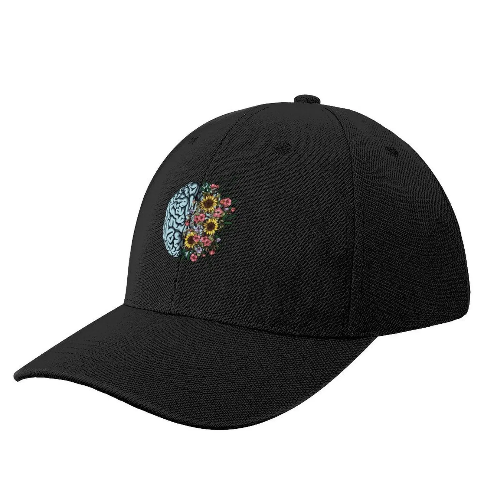 Blue Brain and flowers sunflowers, Positivity, creativity, right hemisphere brain, health, Mental, Baseball Cap
Blue Brain and flowers sunflowers, Positivity, creativity, right hemisphere brain, health, Mental, Baseball Cap