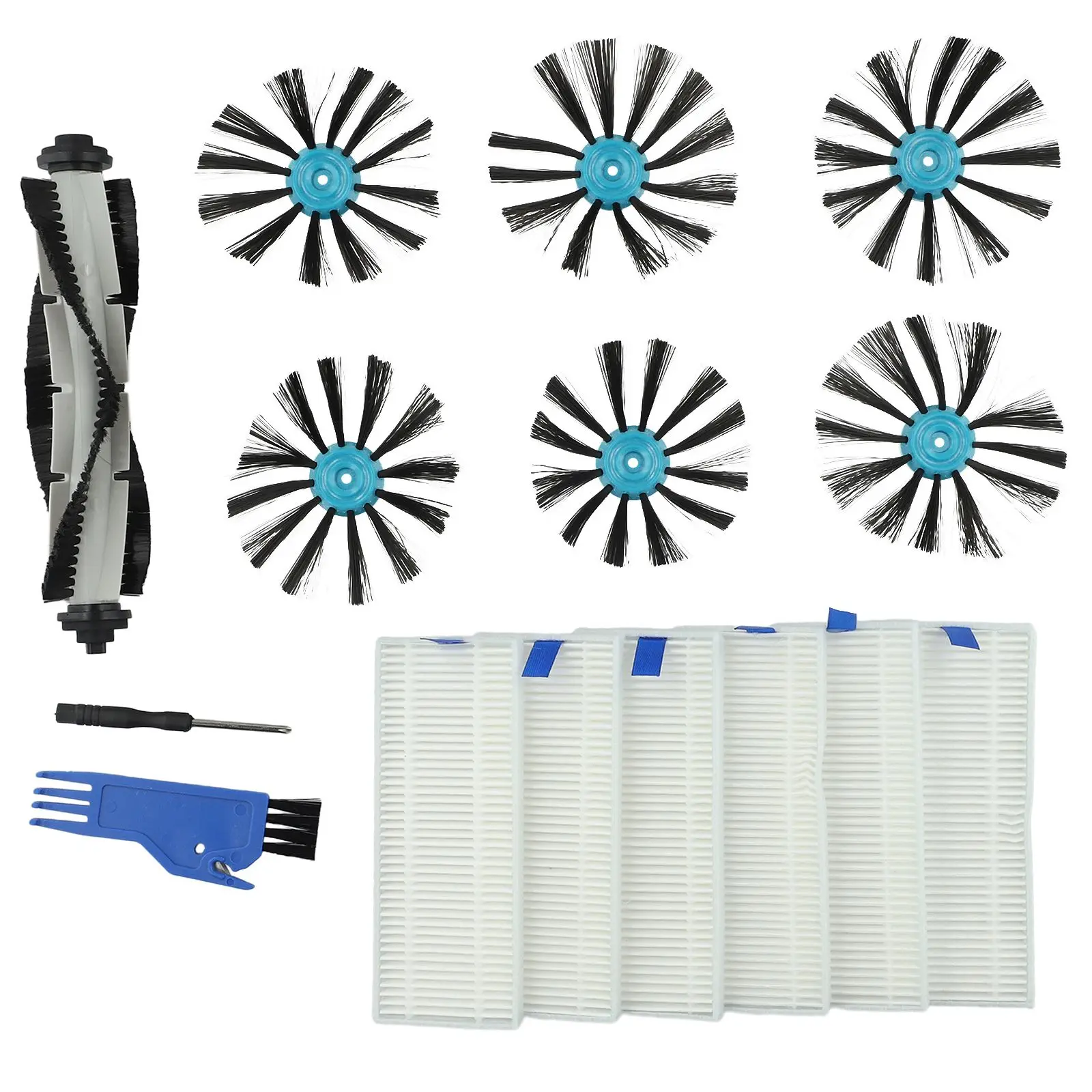 Upgrade Your Bissell EV675 Robot Vacuum with this Essential Replacement Parts Kit 1 Main Brush 6 Side Brush 6 Filters
Upgrade Your Bissell EV675 Robot Vacuum with this Essential Replacement Parts Kit 1 Main Brush 6 Side Brush 6 Filters