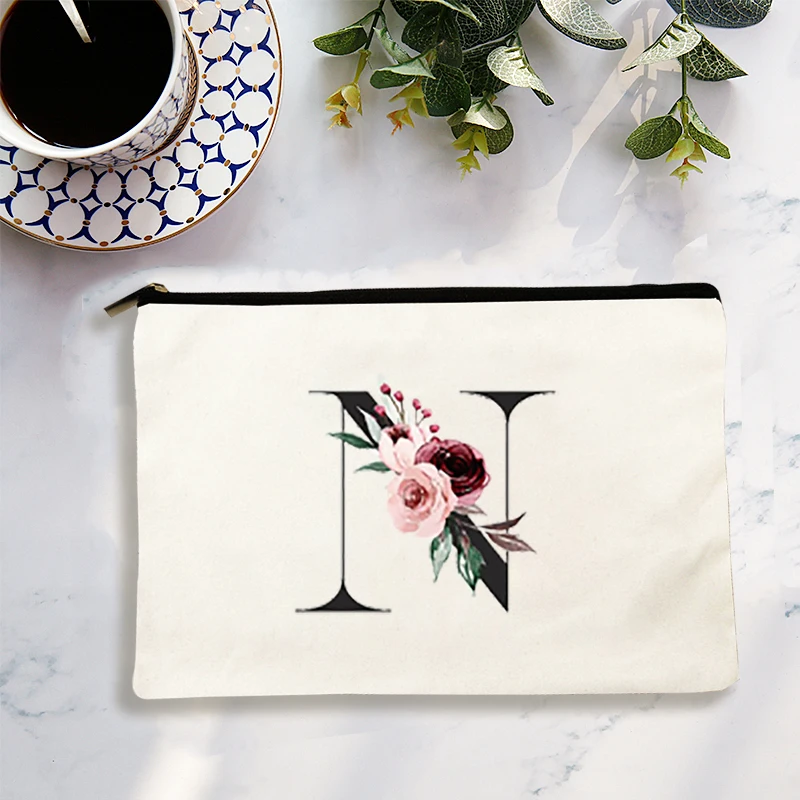 Floral initials Women Cosmetic Bags wedding bag Makeup Bag Toiletries Organizer Wash Storage Case Travel Pouch bridesmaid gift
Floral initials Women Cosmetic Bags wedding bag Makeup Bag Toiletries Organizer Wash Storage Case Travel Pouch bridesmaid gift