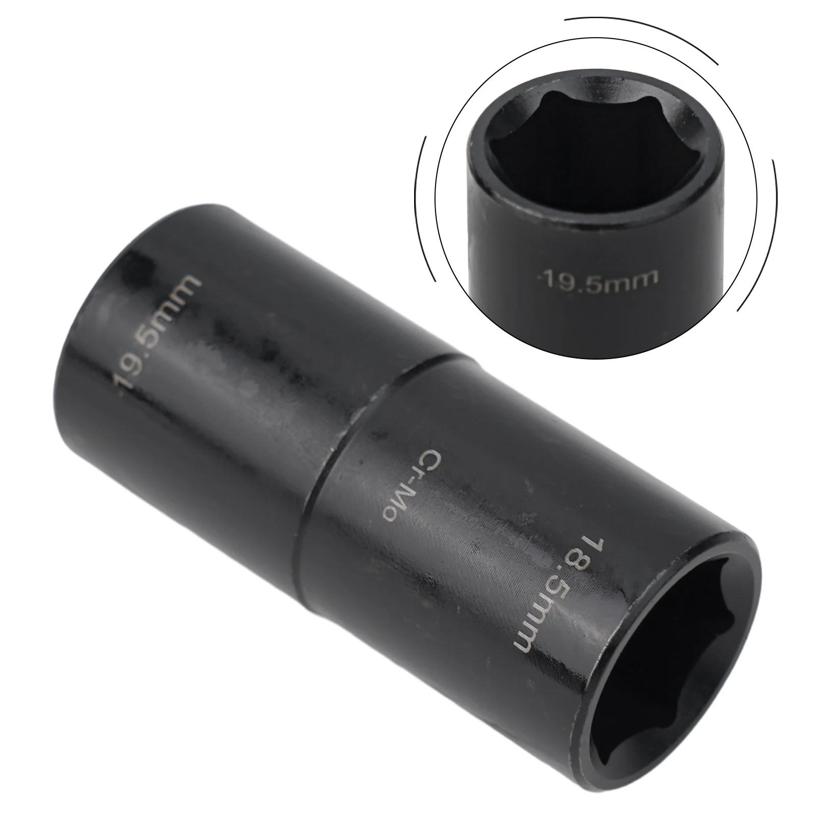 Car Accessories Lug Socket Tool Automotive Tools Car 18.5mm X 19.5mm CR-MO Tire Sleeve Tool None Durable High Quality
Car Accessories Lug Socket Tool Automotive Tools Car 18.5mm X 19.5mm CR-MO Tire Sleeve Tool None Durable High Quality