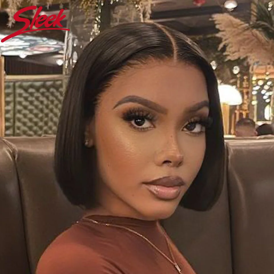 Sleek Short Human Hair Wigs For Women Glueless Wigs Straight Bob Remy Brazilian Hair Wigs 100% Real Lace Wigs Ready To Wear
Sleek Short Human Hair Wigs For Women Glueless Wigs Straight Bob Remy Brazilian Hair Wigs 100% Real Lace Wigs Ready To Wear