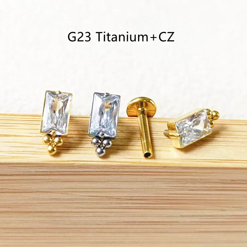 10pcs Body Jewelry 16G G23 Titanium Shape CZ Gems Lip Labret Bar Ear Helix Tragus Rook Barbells Stud Piercing Jewelry New
10pcs Body Jewelry 16G G23 Titanium Shape CZ Gems Lip Labret Bar Ear Helix Tragus Rook Barbells Stud Piercing Jewelry New