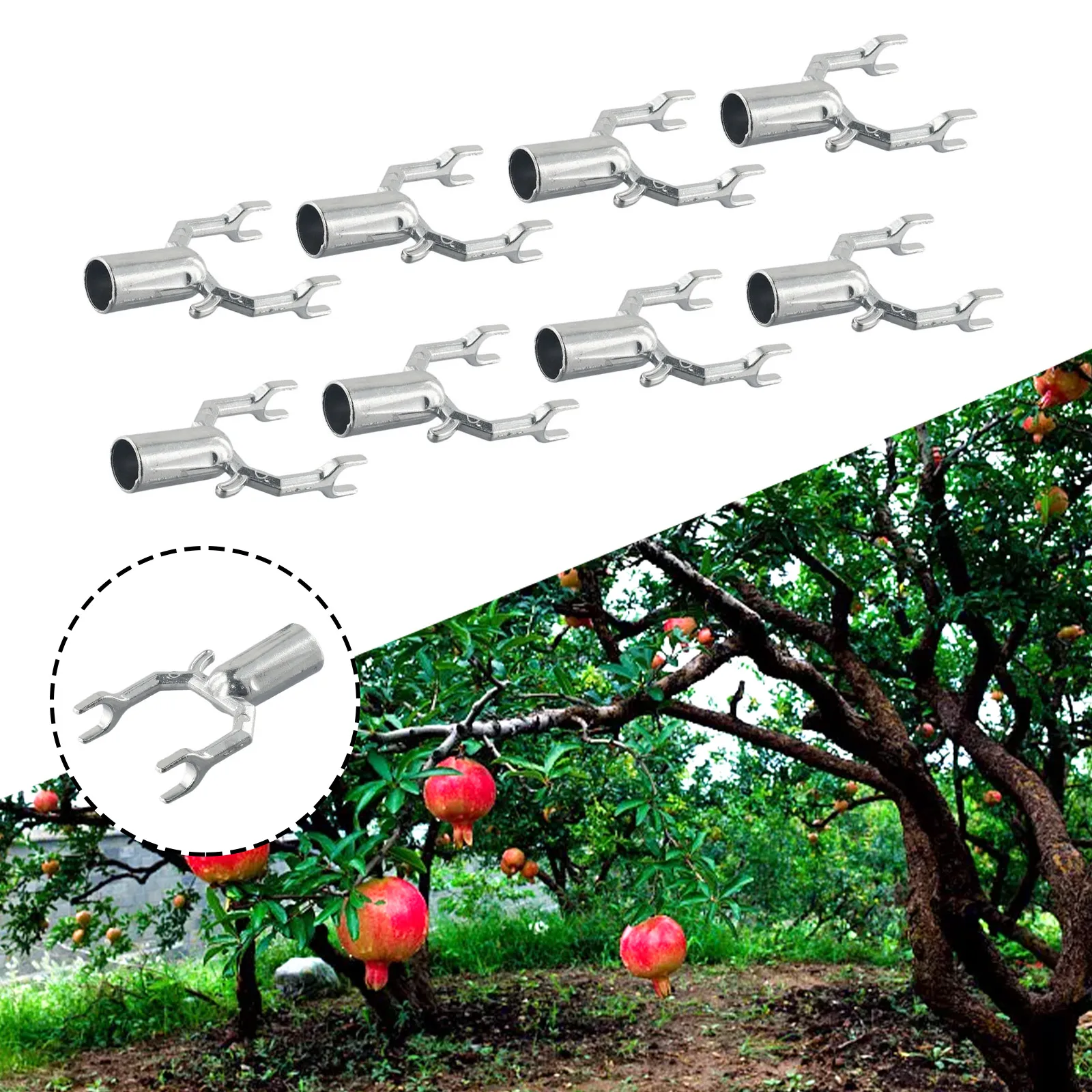 8 Pcs Fruit Tree Branch Supports Crutch Plant Branch Support Decorative Branches Bracket 3.93X2.36X0.75in Garden Stand Tool Part
8 Pcs Fruit Tree Branch Supports Crutch Plant Branch Support Decorative Branches Bracket 3.93X2.36X0.75in Garden Stand Tool Part