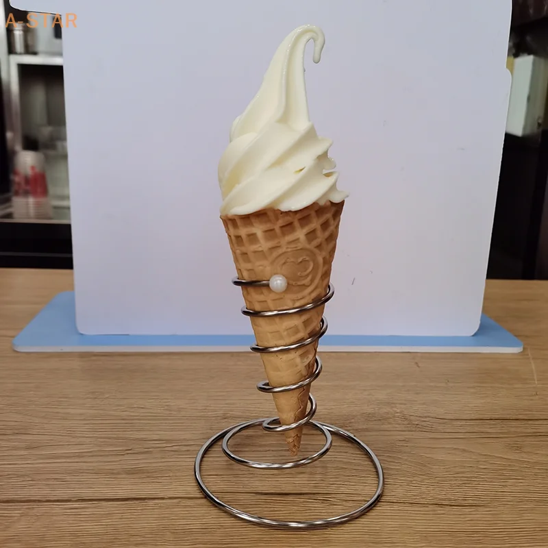 1Pcs Cone Holder Stand Ice Cream Rack French Fry Waffle Display Roll Cones Metal Basket Hand Fries Serving Steel Stainless Pizza
1Pcs Cone Holder Stand Ice Cream Rack French Fry Waffle Display Roll Cones Metal Basket Hand Fries Serving Steel Stainless Pizza